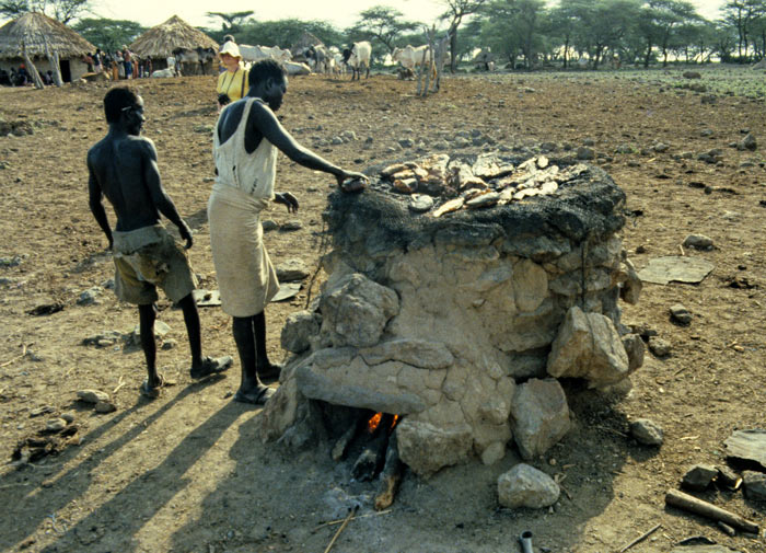 Smoking Fish at Njemps Village