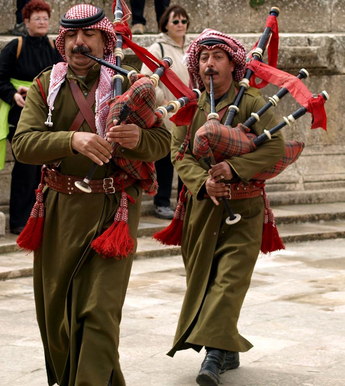 Jordanian Bagpipers