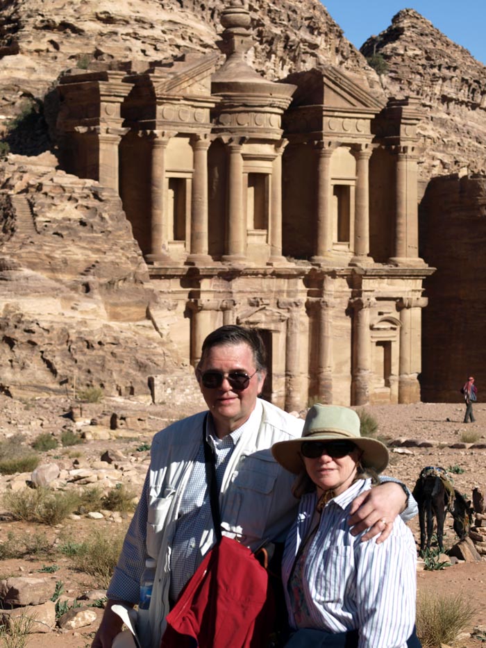 View of Petra Monastery