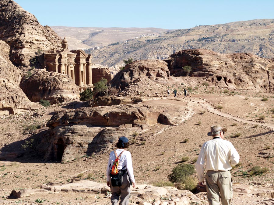 View of Petra Monastery