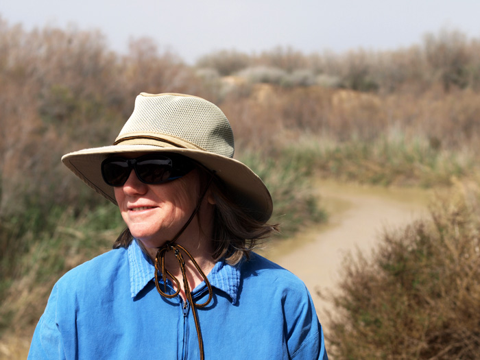 Aggie at the Jordan River