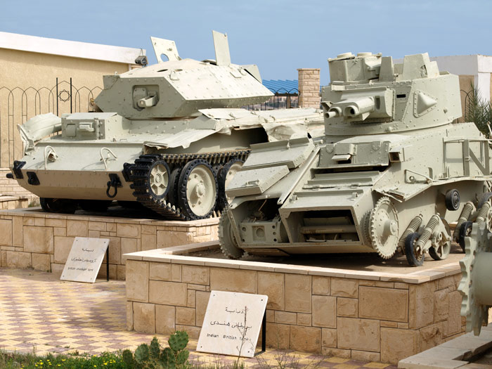 Battle Wrecks at Al-Alamein Museum