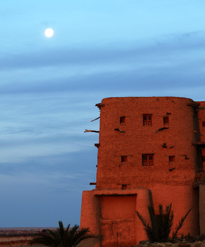 Siwa Ecolodge in Morning