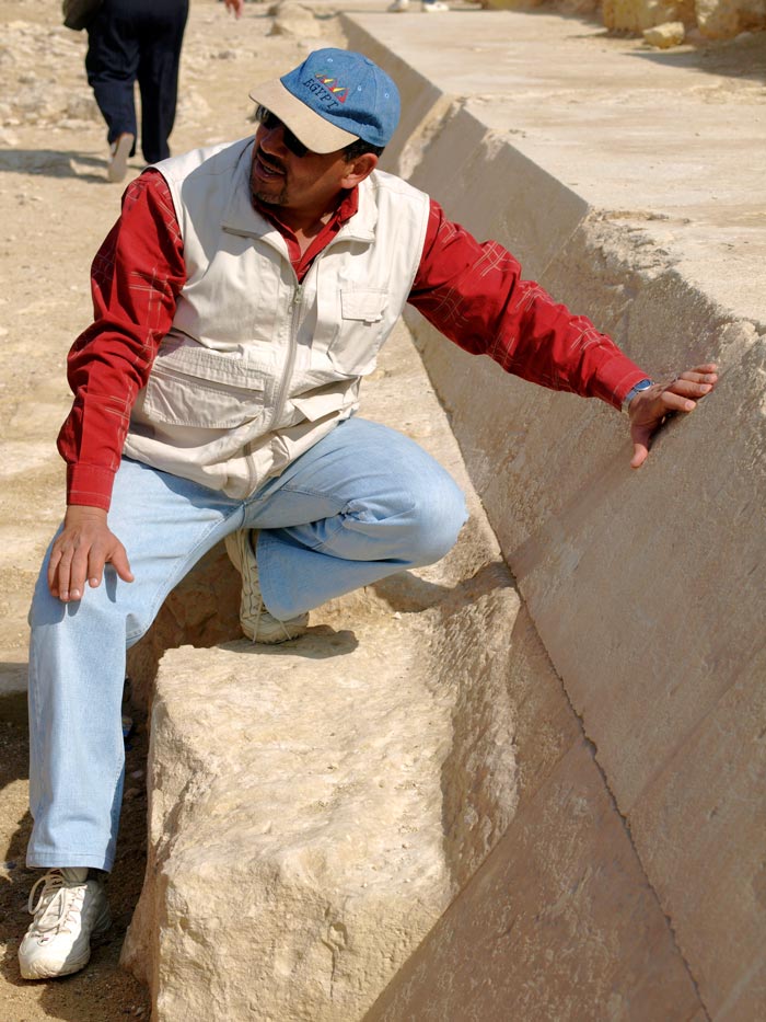 Mahmoud at Cladding Stones