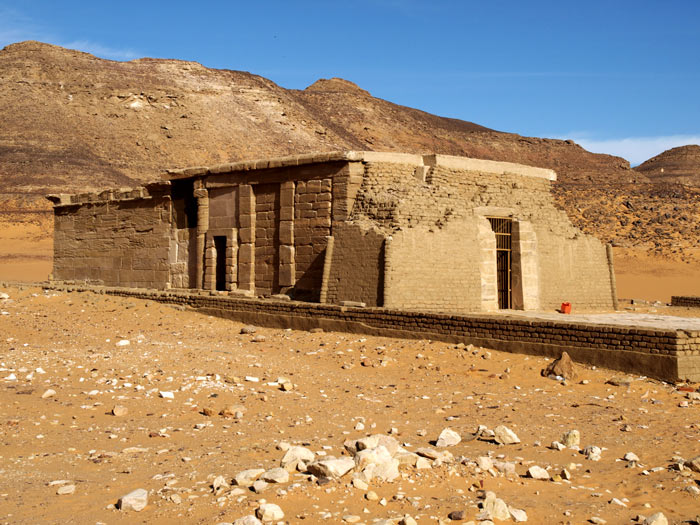 Temple on Lake Nasser Shore