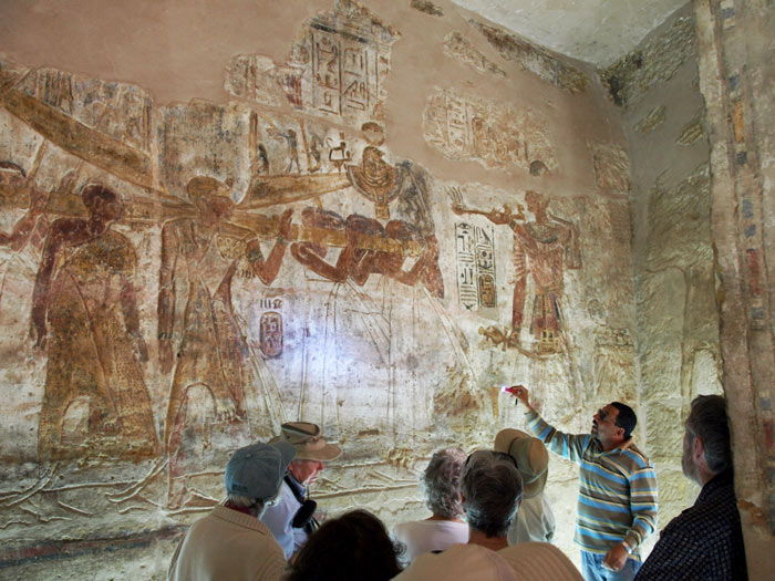 Mahmoud in Temple of Derr