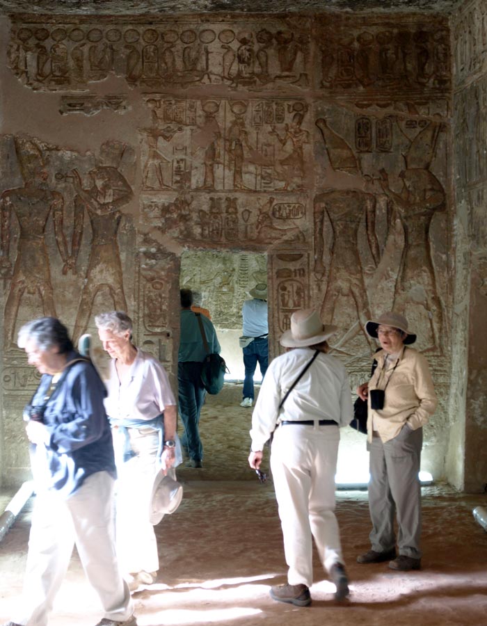 Wall Carvings at Temple at Wadi al-Sebua