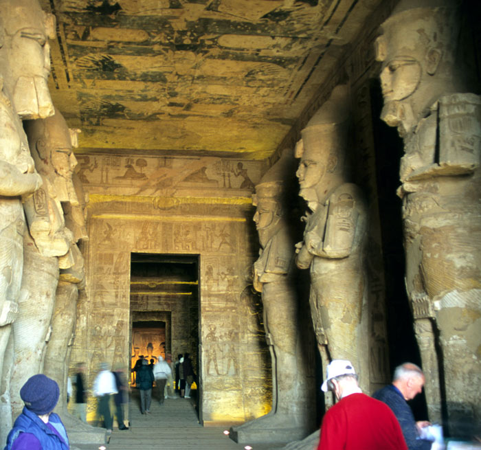 Inside Ramesses Temple