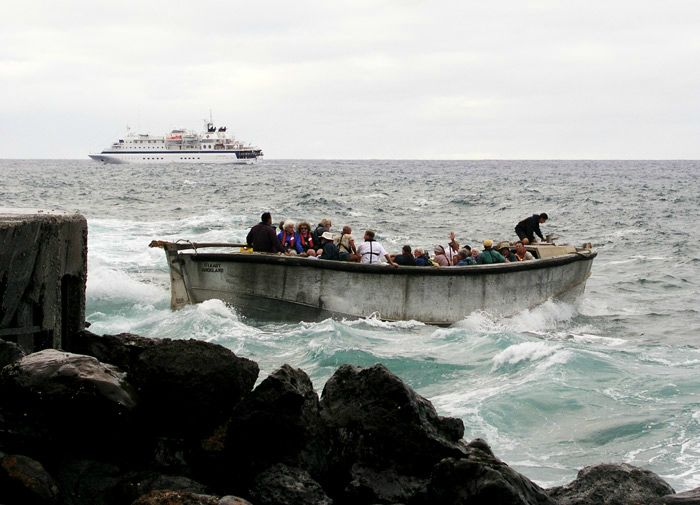 Whale Boat, Pitcairn Island, South Pacific Ocean